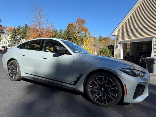 Silver 2025 BMW i4 Gran Coupe M50