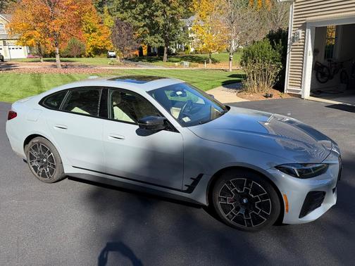 Silver 2025 BMW i4 Gran Coupe M50