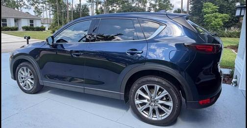 Blue 2020 Mazda CX-5 Grand Touring