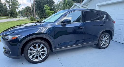 Blue 2020 Mazda CX-5 Grand Touring