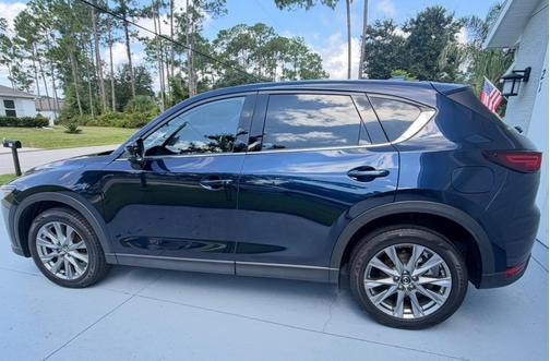 Blue 2020 Mazda CX-5 Grand Touring