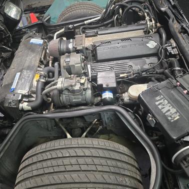Black 1992 Chevrolet Corvette Base