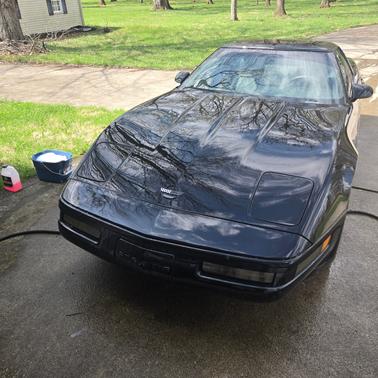 Black 1992 Chevrolet Corvette Base