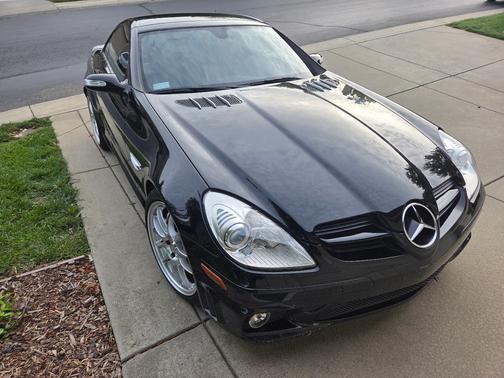 Black 2006 Mercedes-Benz SLK-Class SLK55 AMG Roadster