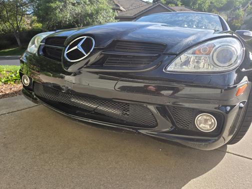 Black 2006 Mercedes-Benz SLK-Class SLK55 AMG Roadster