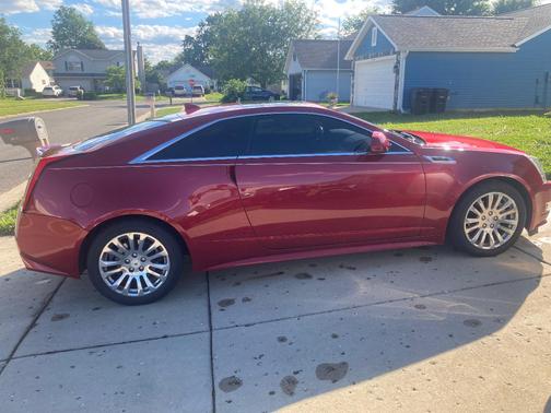 Red 2011 Cadillac CTS Premium