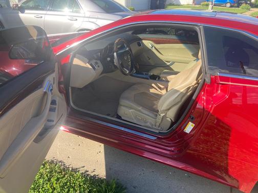 Red 2011 Cadillac CTS Premium