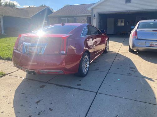 Red 2011 Cadillac CTS Premium