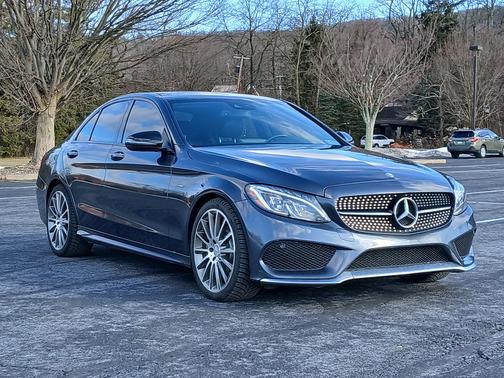 Gray 2016 Mercedes-Benz C-Class C 450 AMG 4MATIC