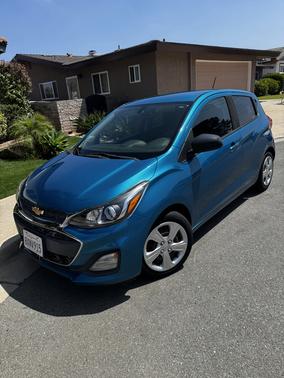 Blue 2020 Chevrolet Spark LS