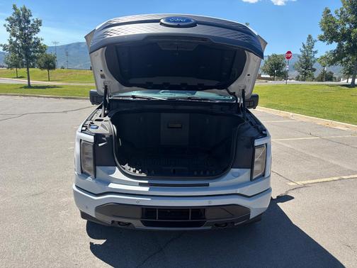 Gray 2023 Ford F-150 Lightning XLT