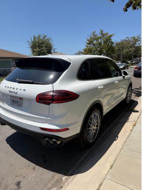 White 2016 Porsche Cayenne Cayenne S