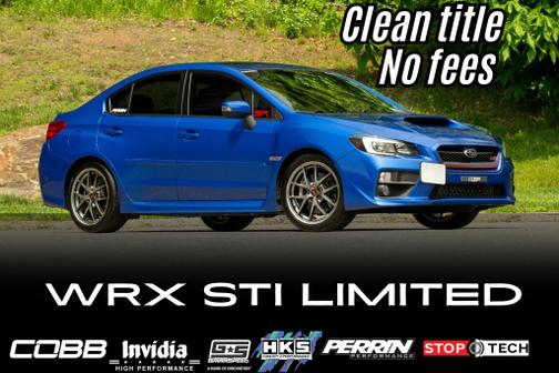 2016 Subaru WRX STI Limited