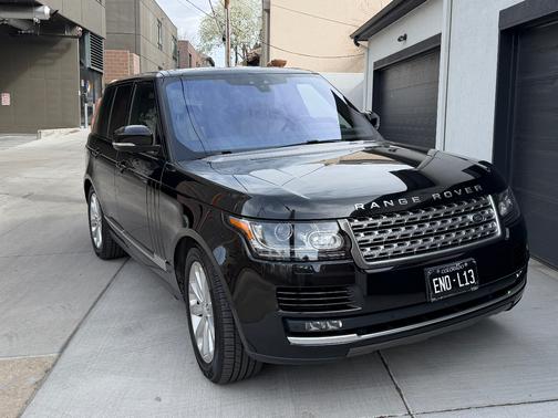 Black 2017 Land Rover Range Rover 3.0L Supercharged HSE