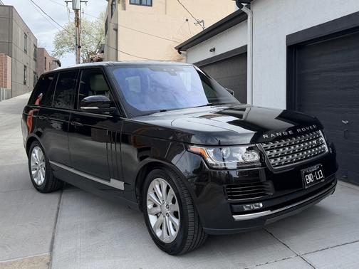 Black 2017 Land Rover Range Rover 3.0L Supercharged HSE