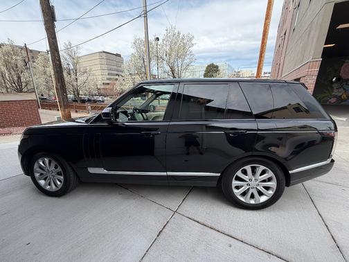 Black 2017 Land Rover Range Rover 3.0L Supercharged HSE