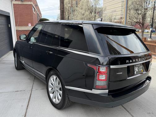 Black 2017 Land Rover Range Rover 3.0L Supercharged HSE
