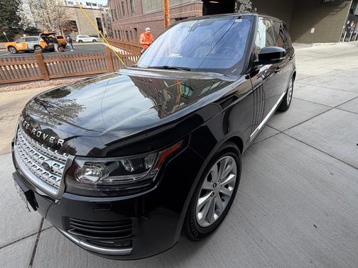 Black 2017 Land Rover Range Rover 3.0L Supercharged HSE