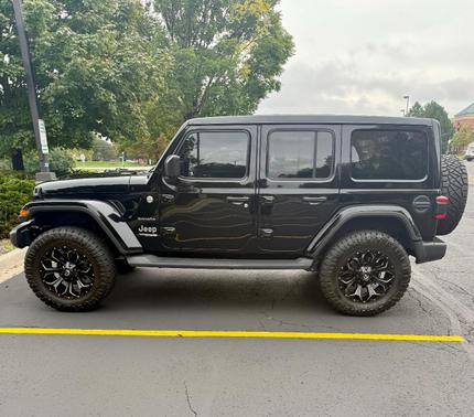 Black 2019 Jeep Wrangler Unlimited Sahara
