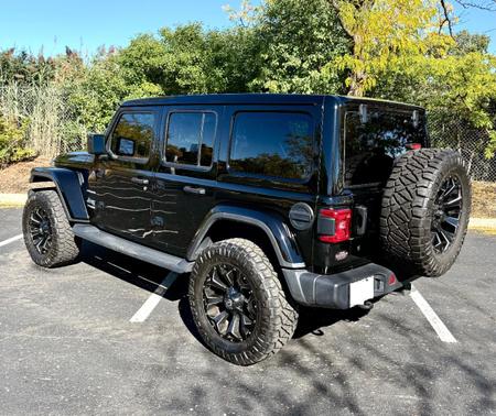 Black 2019 Jeep Wrangler Unlimited Sahara
