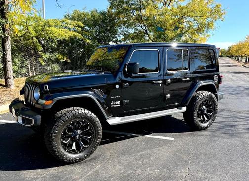 Black 2019 Jeep Wrangler Unlimited Sahara
