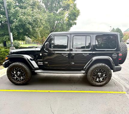 Black 2019 Jeep Wrangler Unlimited Sahara