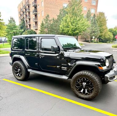 Black 2019 Jeep Wrangler Unlimited Sahara