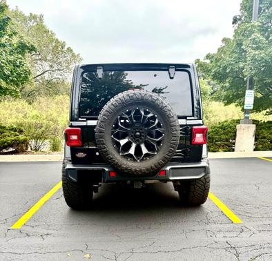 Black 2019 Jeep Wrangler Unlimited Sahara