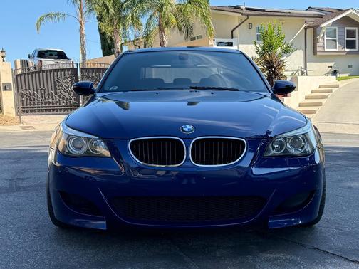 Blue 2007 BMW M5 Base