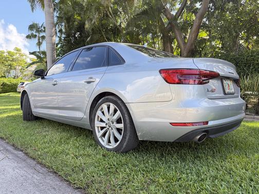 Silver 2017 Audi A4 2.0T Premium
