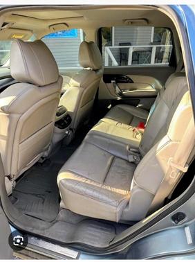 Red 2007 Acura MDX Base