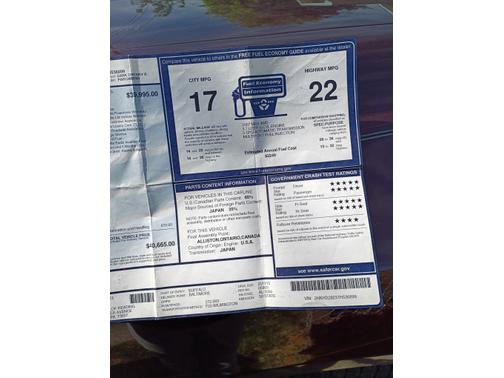 Red 2007 Acura MDX Base