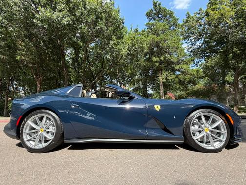 Blue 2023 Ferrari 812 GTS Base