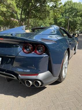 Blue 2023 Ferrari 812 GTS Base