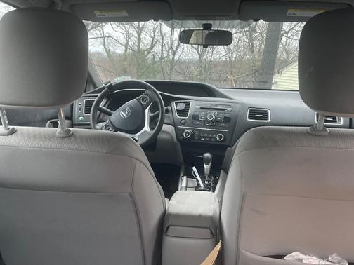 Black 2015 Honda Civic LX
