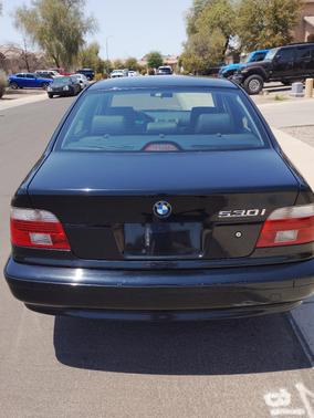 Black 2003 BMW 530 i