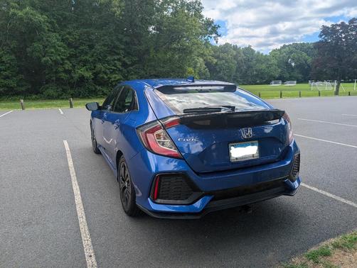Blue 2017 Honda Civic EX