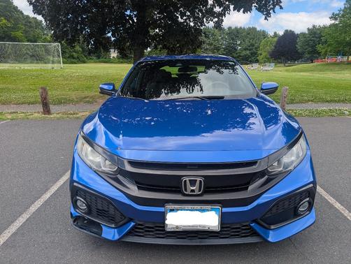 Blue 2017 Honda Civic EX
