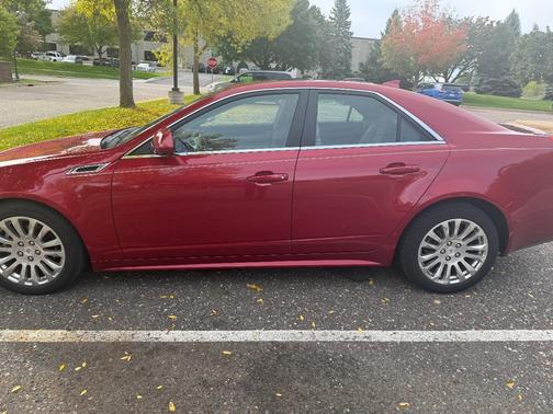 Red 2011 Cadillac CTS Premium
