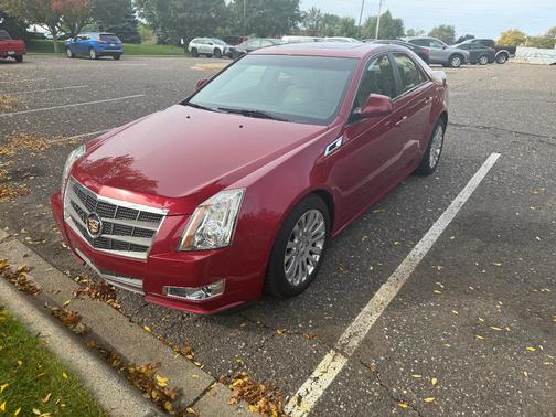 Red 2011 Cadillac CTS Premium