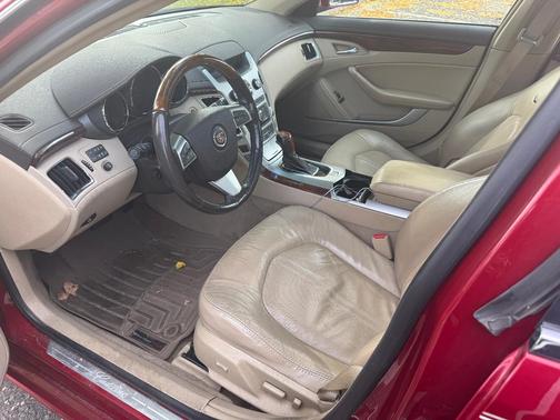 Red 2011 Cadillac CTS Premium