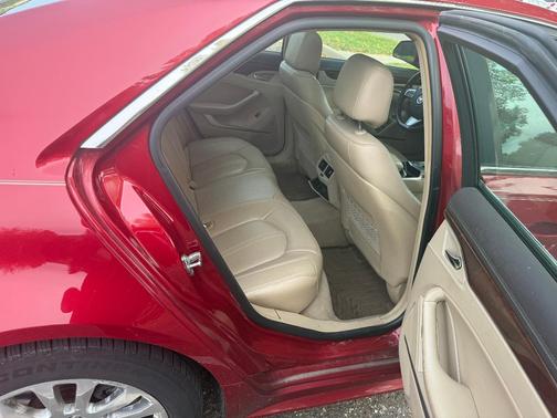 Red 2011 Cadillac CTS Premium