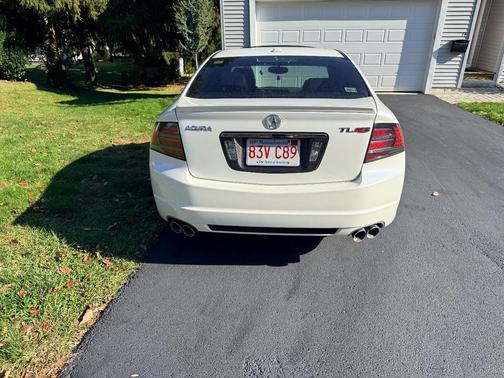 White 2008 Acura TL Type S