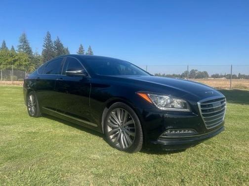 Black 2015 Hyundai Genesis 5