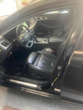 Black 2015 Hyundai Genesis 5