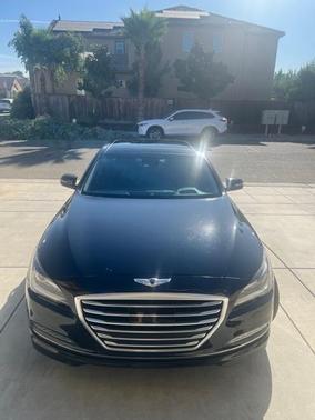 Black 2015 Hyundai Genesis 5