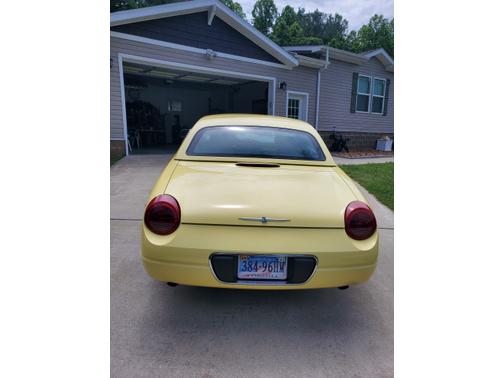 Yellow 2002 Ford Thunderbird Premium