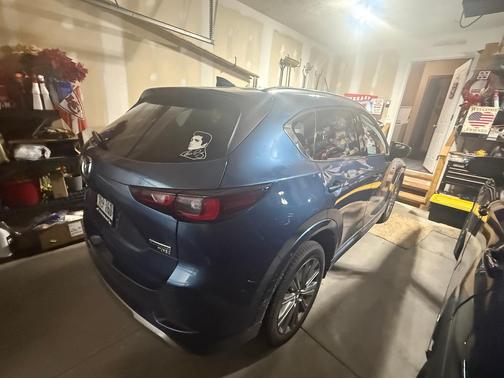 Blue 2024 Mazda CX-5 2.5 Turbo Signature