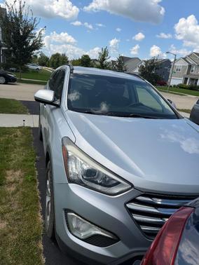 Silver 2014 Hyundai SANTA FE GLS