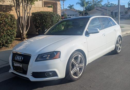 White 2011 Audi A3 2.0 TDI Premium Plus